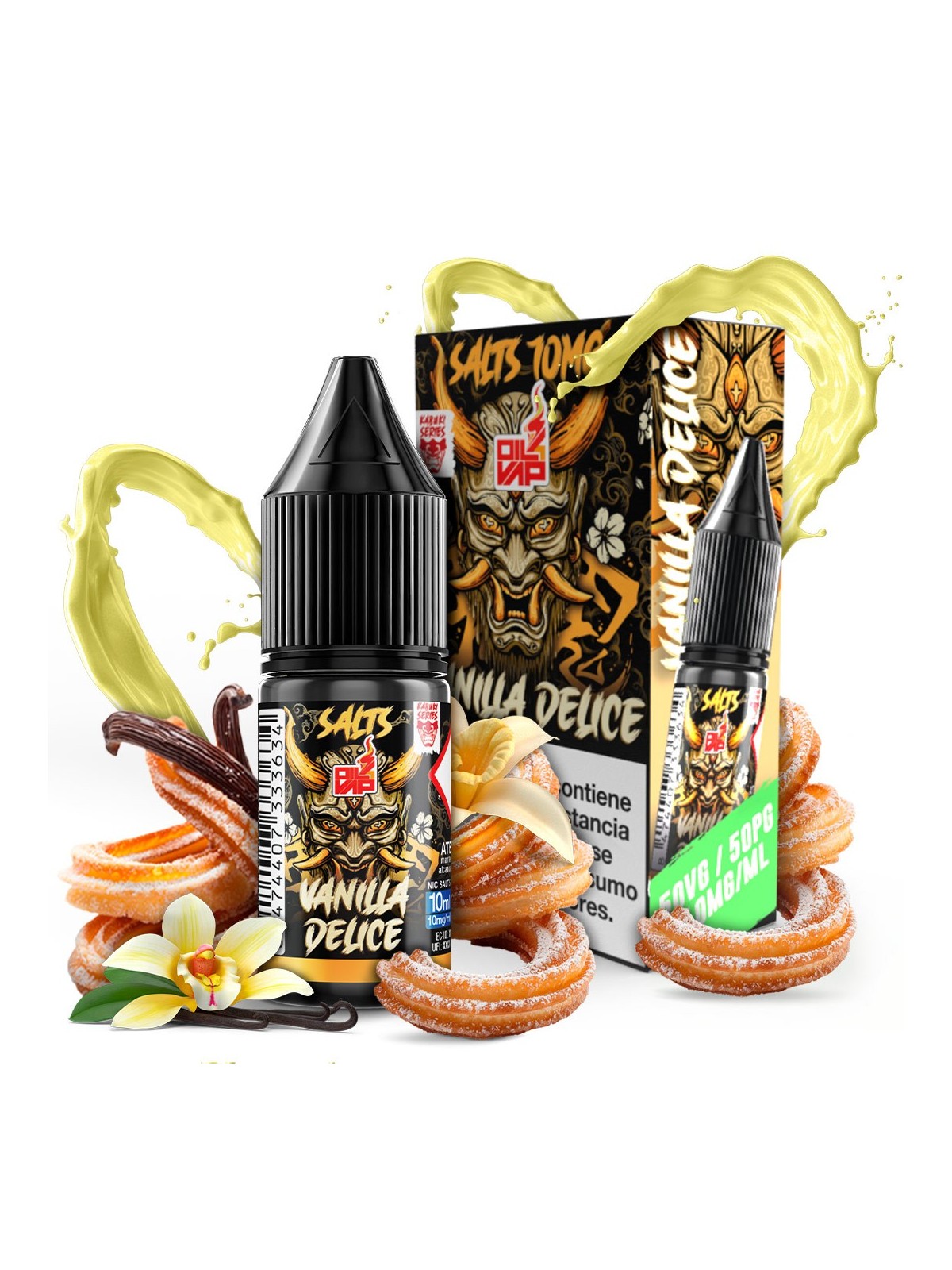 KSP - KABUKI SALTS VANILLA DELICE 10ML