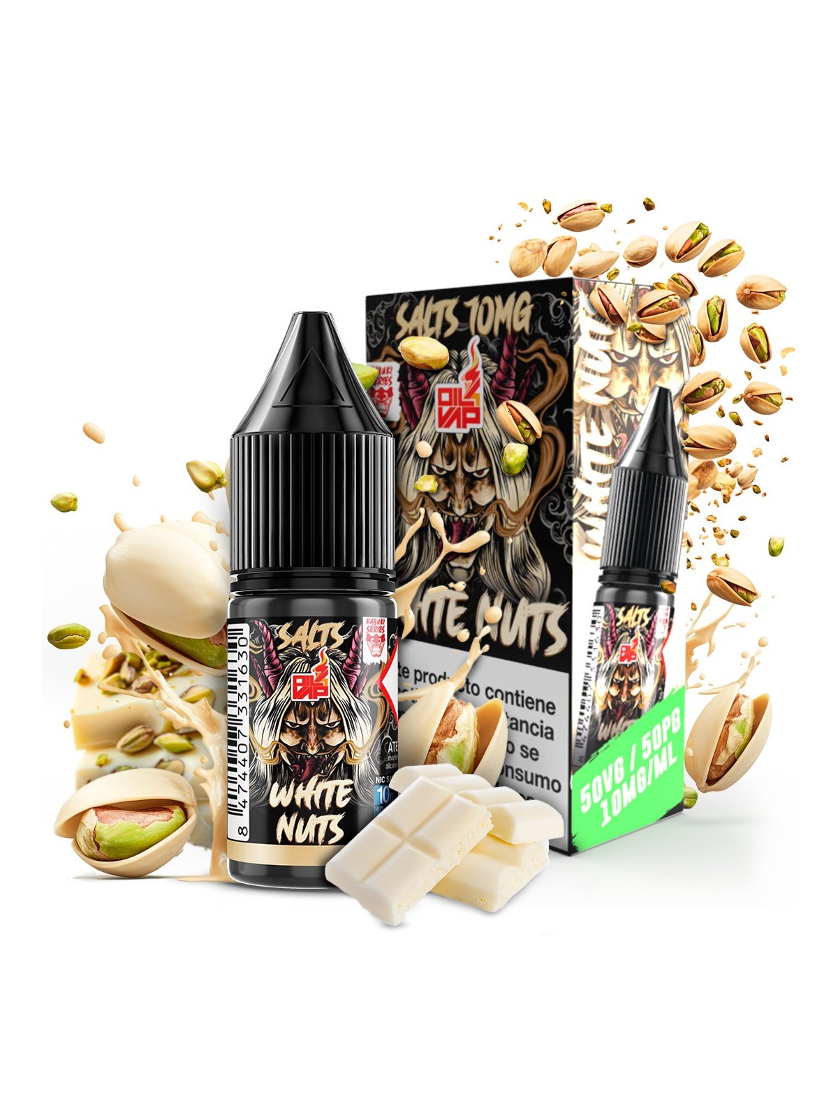 KSP - KABUKI SALTS WHITE NUTS 10ML