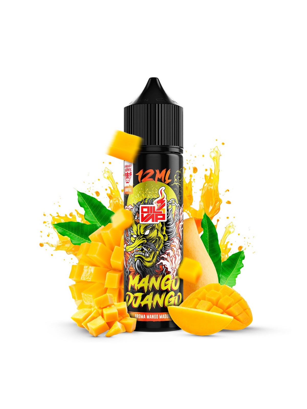 KS - AROMA LONGFILL KABUKI MANGO DJANGO (12ML)