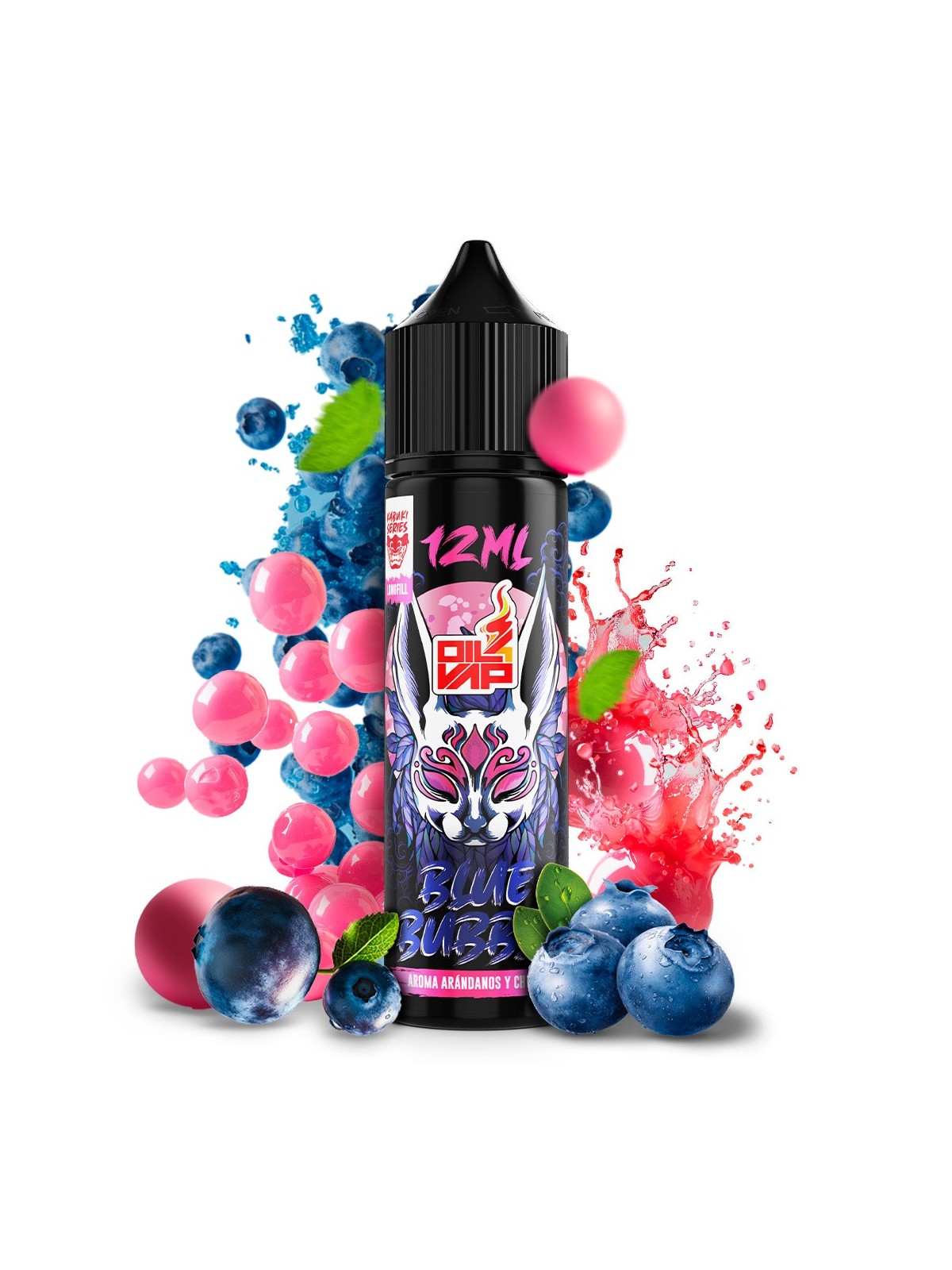 KS - AROMA LONGFILL KABUKI BLUEBUBBLE (12ML))