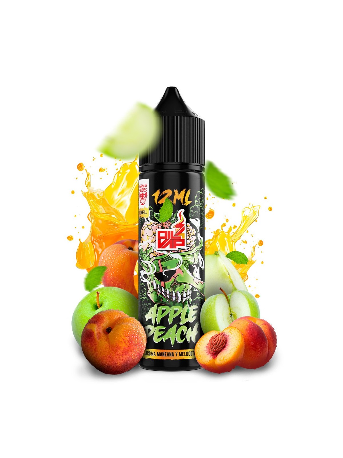 KS - AROMA LONGFILL KABUKI APPLE PEACH (12ML)