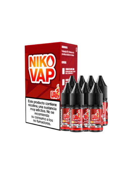 O4V - CAJA NIKO-VAP 100% PG (8 UDS)