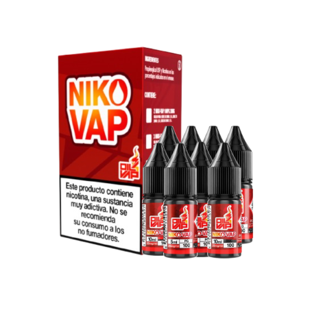 O4V - CAJA NIKO-VAP 100% PG (8 UDS)