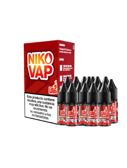 O4V - CAJA NIKO-VAP 100% PG (15 UDS)