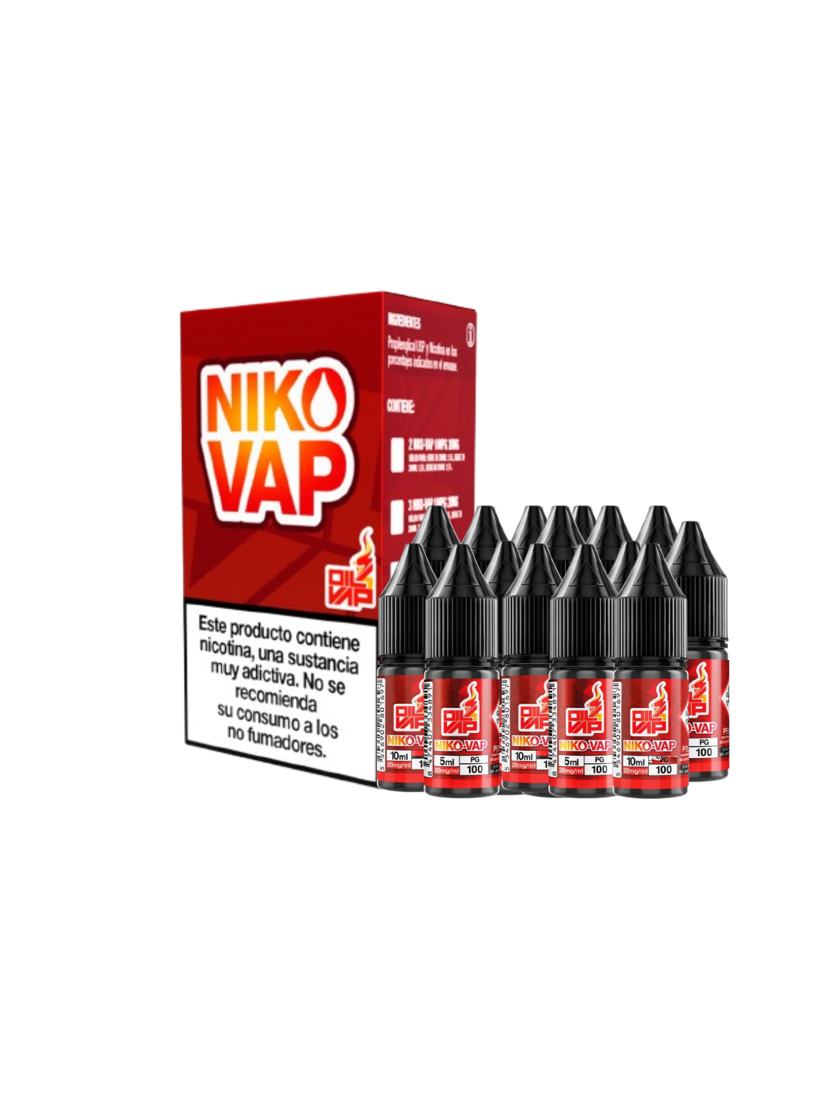 O4V - CAJA NIKO-VAP 100% PG (15 UDS)