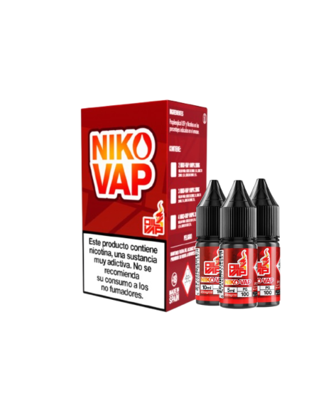 O4V - CAJA NIKO-VAP 100% PG (3 UDS)