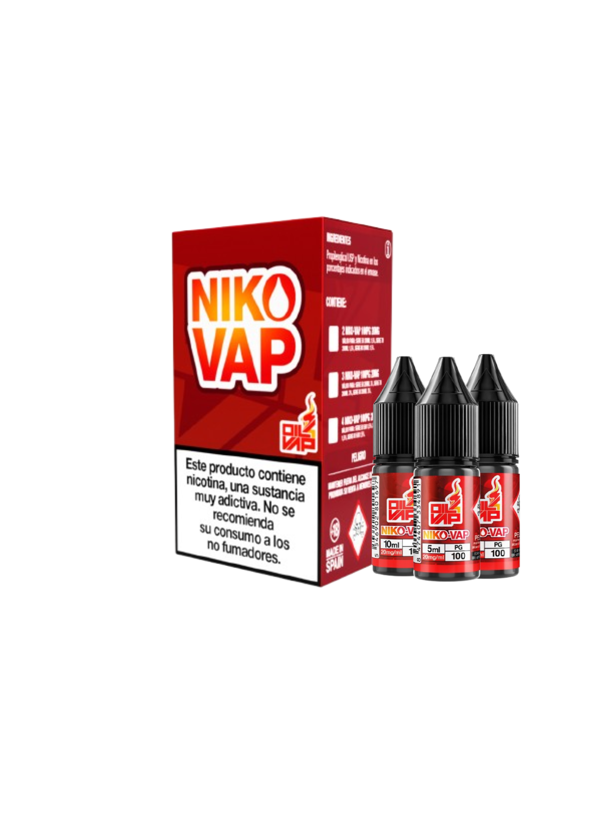 O4V - CAJA NIKO-VAP 100% PG (3 UDS)
