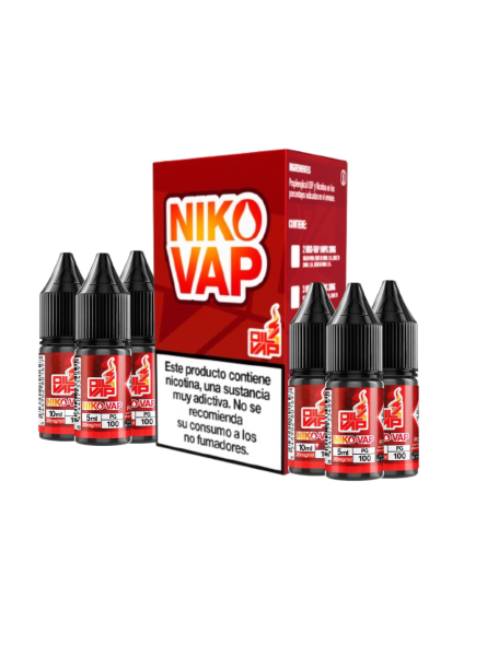 O4V - CAJA NIKO-VAP 100% PG (6 UDS)