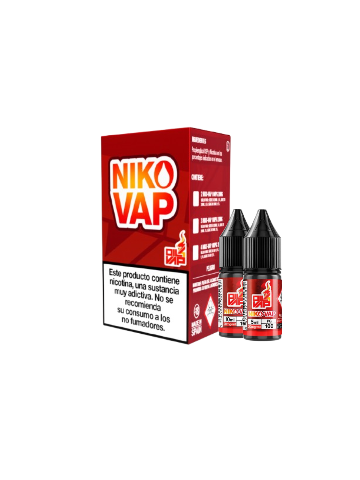 O4V - CAJA NIKO-VAP 100% PG (2 UDS)