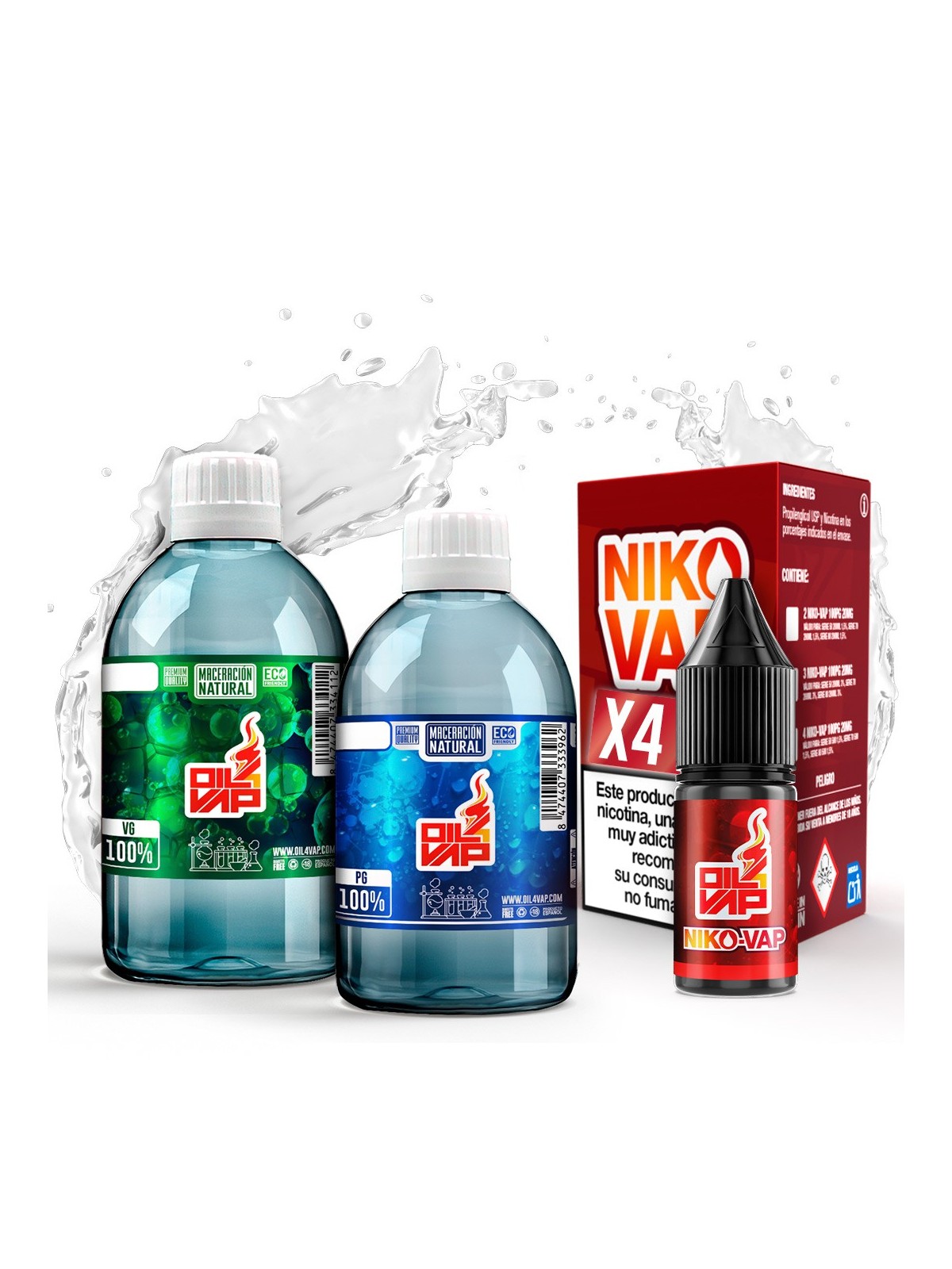 O4V - P. BASE DIY 50VG/50PG 500ML 1.5 MG/ML