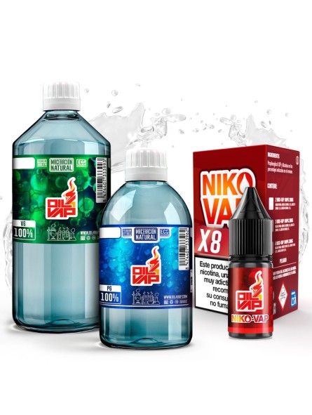 O4V - P. BASE DIY 50VG/50PG 1L 1.5 MG/ML