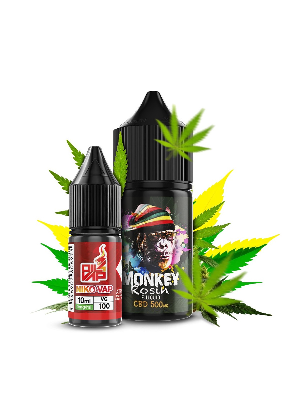CNJ - AROMA LONGFILL MONKEY ROSIN CBD (10ML+10ML ) 200MG