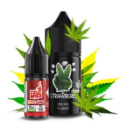 CNJ - AROMA LONGFILL STRAWBERRY DIESEL CBD (10ML+10ML) 200MG