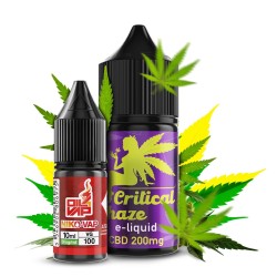 CNJ - AROMA LONGFILL CRITICAL HAZE CBD (10ML+10ML) 200MG