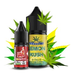 CNJ - AROMA LONGFILL LEMON KUSH CBD (10ML+10ML) 200MG