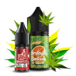 CNJ - AROMA LONGFILL ORANGE BALCAN CBD (10ML+10ML) 200MG