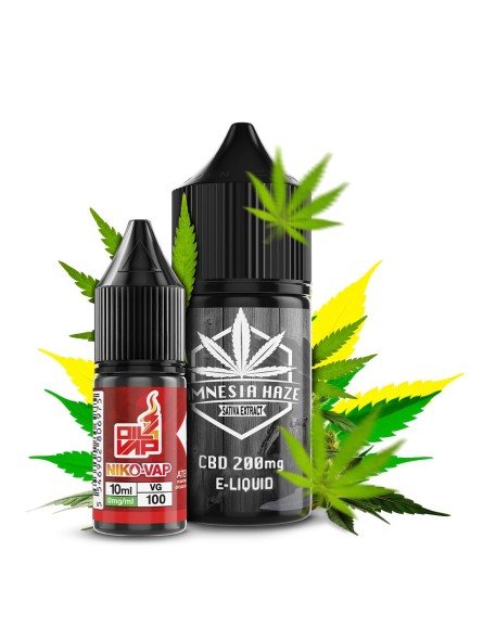 CNJ - AROMA LONGFILL AMNESIA HAZE CBD (10ML+10ml) 200MG