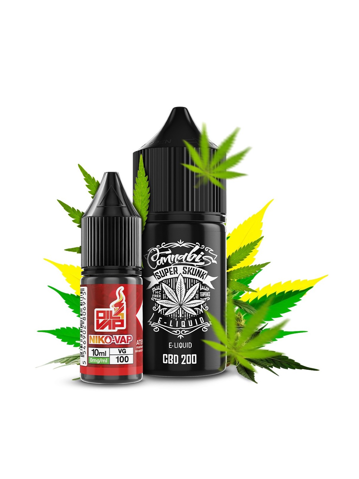 CNJ - AROMA LONGFILL SUPER SKUNK CBD (10ML +10ML) 200MG