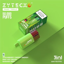 ZT - MAGIC TRIPLE DESECHBALE STRAWBERRY CHERRY ENERGY - MINT ICE CREAM