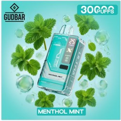 GB - GUDBAR X-ULTRA 30.000 PUFFS MENTHOL MINT (SIN NICOTINA)