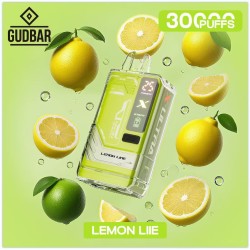GB - GUDBAR X-ULTRA 30.000 PUFFS LEMON LIME (SIN NICOTINA)