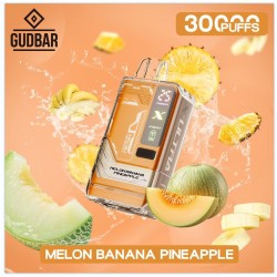 GB - GUDBAR X-ULTRA 30.000 PUFFS MELON BANANA PINEAPPLE (SIN NICOTINA)