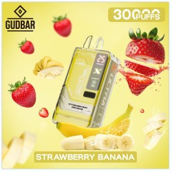 GB - GUDBAR X-ULTRA 30.000 PUFFS STRAWBERRY BANANA (SIN NICOTINA)