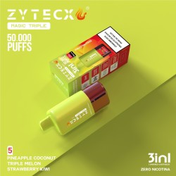 ZT - MAGIC TRIPLE DESECHBALE PINEAPPLE COCONUT - TRIPLE MELON - STRAWB