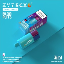 ZT - MAGIC TRIPLE DESECHBALE CRANBERRY CHERRY - WATERMELON KIWI - STRA