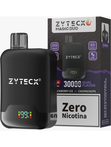 ZT - MAGIC DUO BLACKBERRY ICE - CHUPACHUPS DESECHBALE 30.000 PUFFS (SI