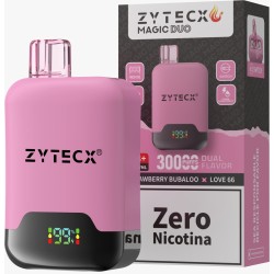 ZT - MAGIC DUO STRAWBERRY BUBALOO - LOVE 66 DESECHBALE 30.000 PUFFS (S