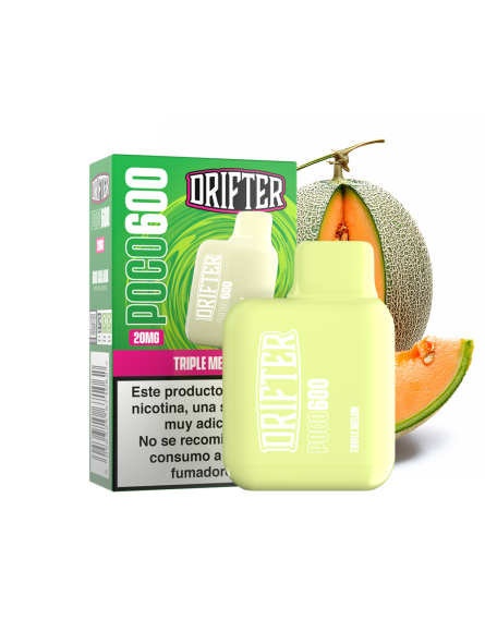 DFT - DRIFTER POCO 600 TRIPLE MELON 20MG 2ML