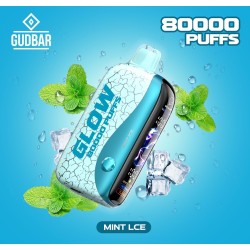 GB - GUDBAR GLOW 80.000 PUFFS MINT ICE (SIN NICOTINA)