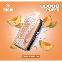 GB - GUDBAR GLOW 80.000 PUFFS TRIPLE MELON (SIN NICOTINA)