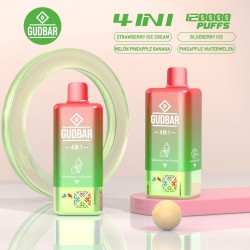 GB - GUDBAR 4 IN 1 120.000 PUFFS (SIN NICOTINA) STRAWBERRY ICE CREAM..