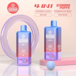 GB - GUDBAR 4 IN 1 120.000 PUFFS (SIN NICOTINA) STRAWBERRY COCONUT...