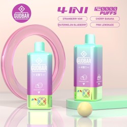 GB - GUDBAR 4 IN 1 120.000 PUFFS (SIN NICOTINA) STRAWBERRY KIWI...