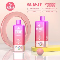 GB - GUDBAR 4 IN 1 120.000 PUFFS (SIN NICOTINA) STRAWBERRY ICE...