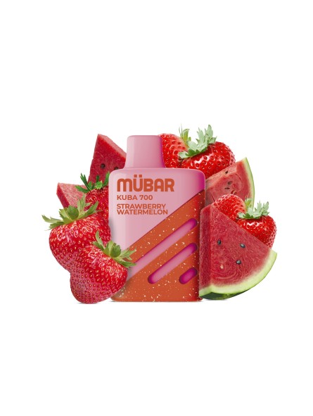 MB - MÜBAR KUBA 700 STRAWBERRY WATERMELON 20MG 2ML
