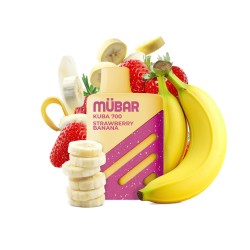 MB - MÜBAR KUBA 700 STRAWBERRY BANANA 20MG 2ML