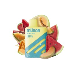 MB - MÜBAR KUBA 700 TRIPLE MELON 20MG 2ML