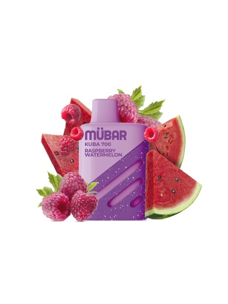 MB - MÜBAR KUBA 700 RASPBERRY WATERMELON 20MG 2ML