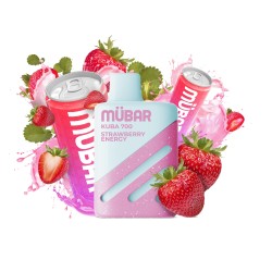 MB - MÜBAR KUBA 700 STRAWBERRY ENERGY 20MG 2ML