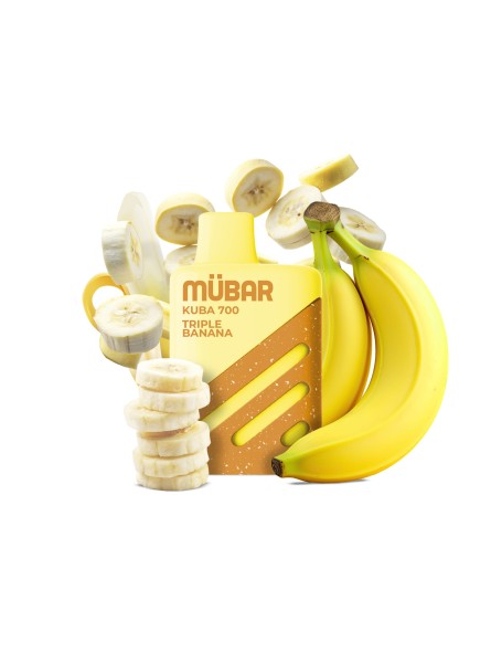 MB - MÜBAR KUBA 700 TRIPLE BANANA 20MG 2ML