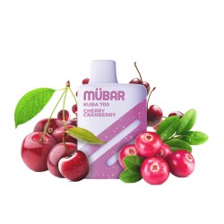 MB - MÜBAR KUBA 700 CHERRY CRANBERRY 20MG 2ML