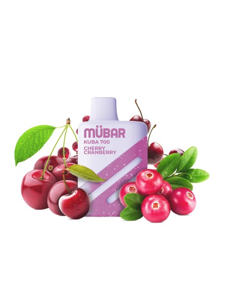 MB - MÜBAR KUBA 700 CHERRY CRANBERRY 20MG 2ML