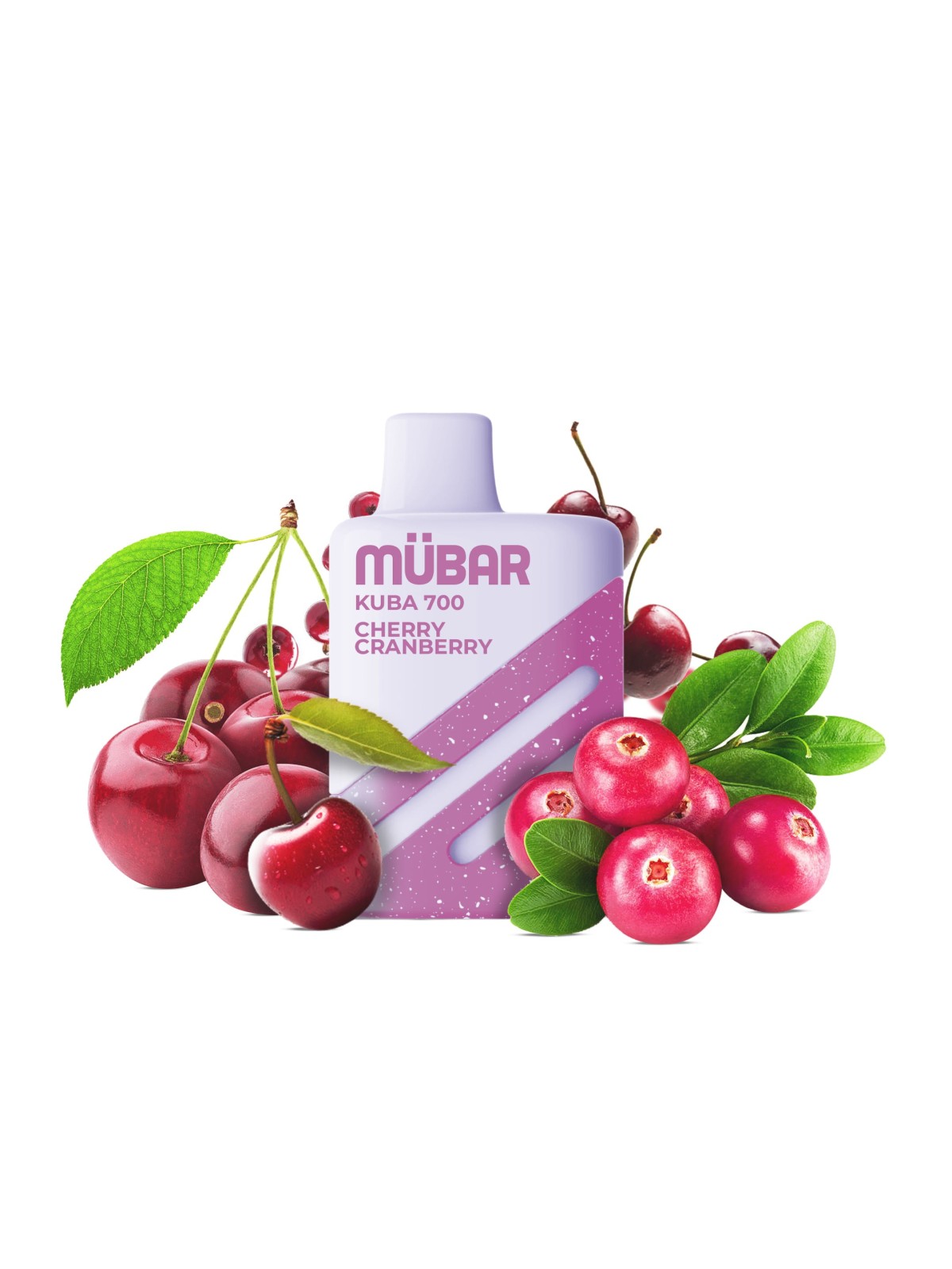 MB - MÜBAR KUBA 700 CHERRY CRANBERRY 20MG 2ML