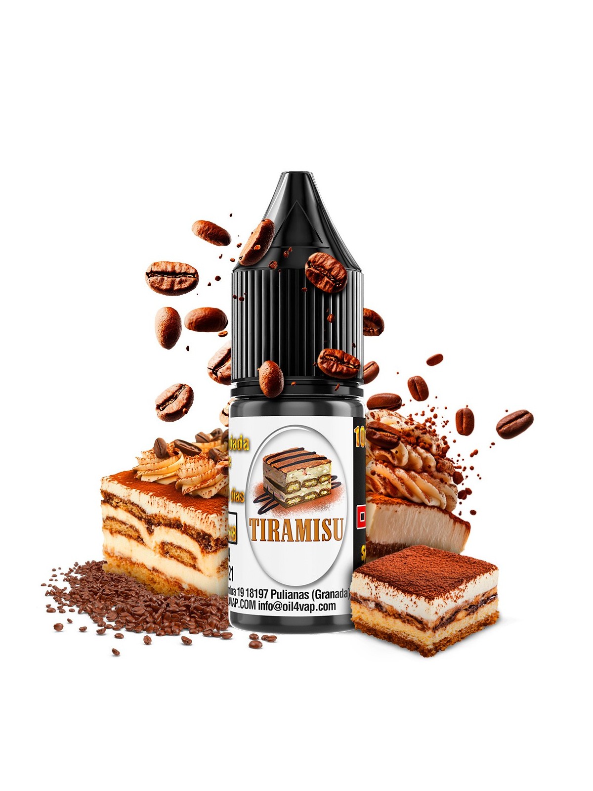 O4V - Aroma TIRAMISU 10ML Oil4Vap - 1