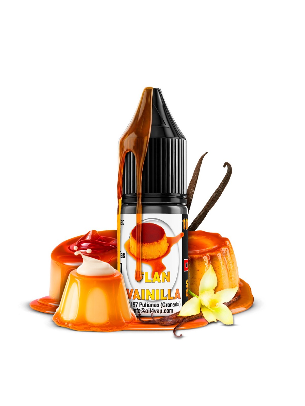 O4V - Aroma FLAN DE VAINILLA (10ML) Oil4Vap - 1