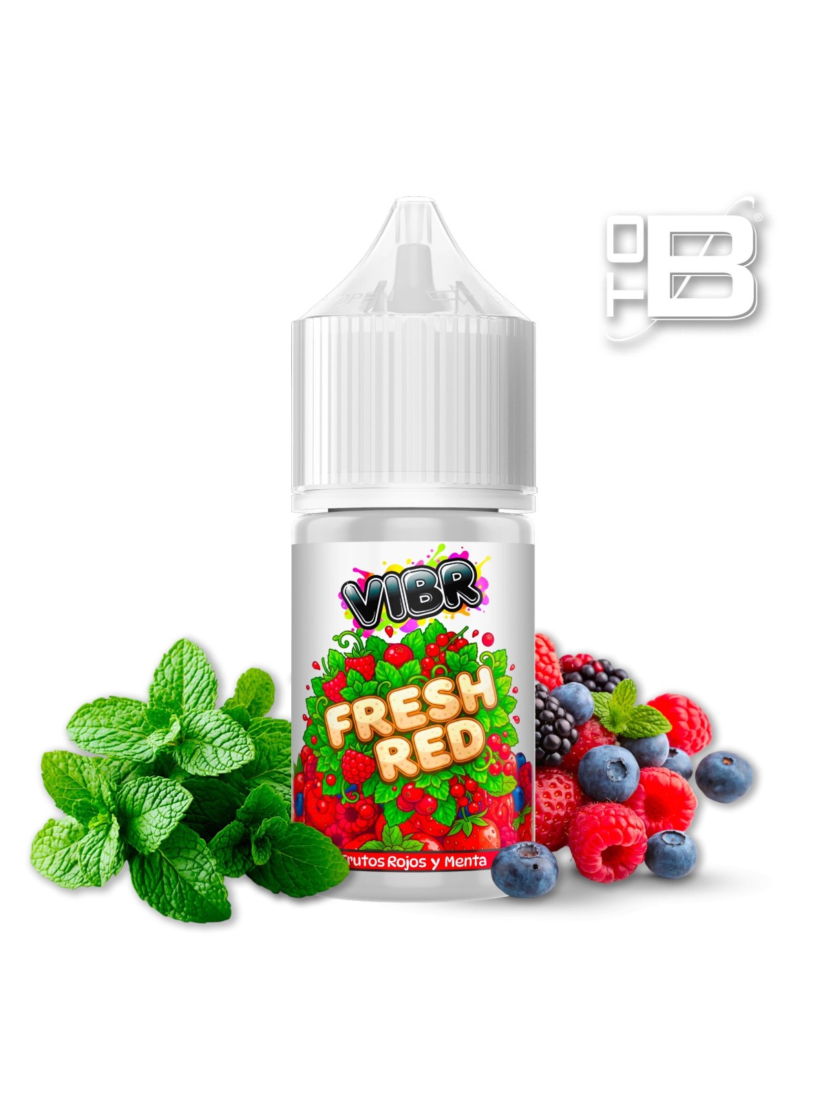 TOB - VIBR AROMA LONGFILL FRESH RED (5ml) Up To 30ml